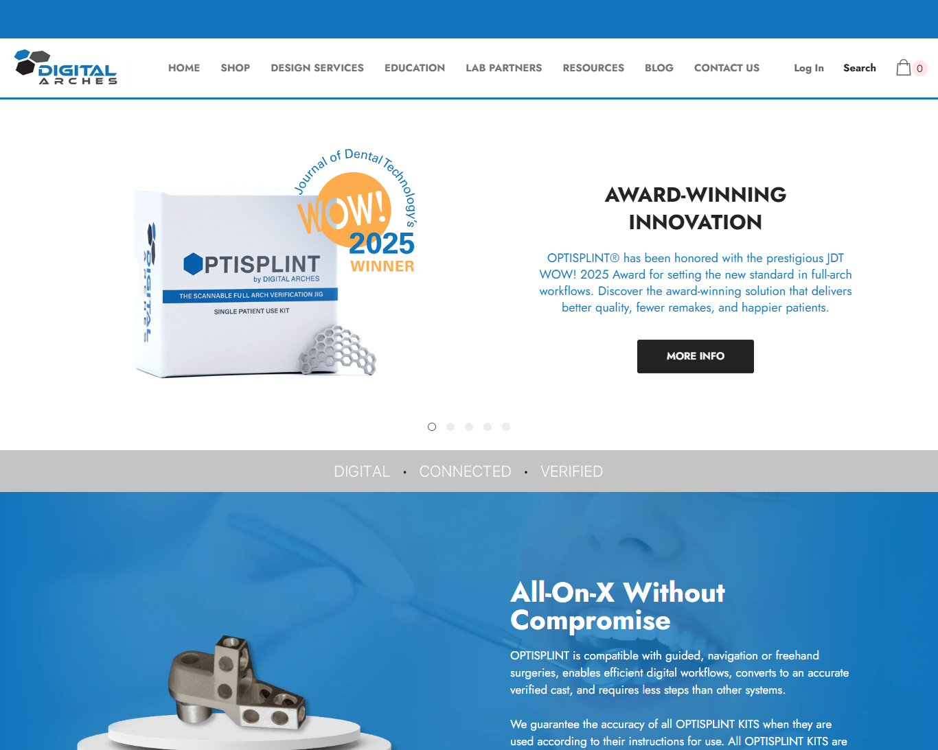 Digital Arches website