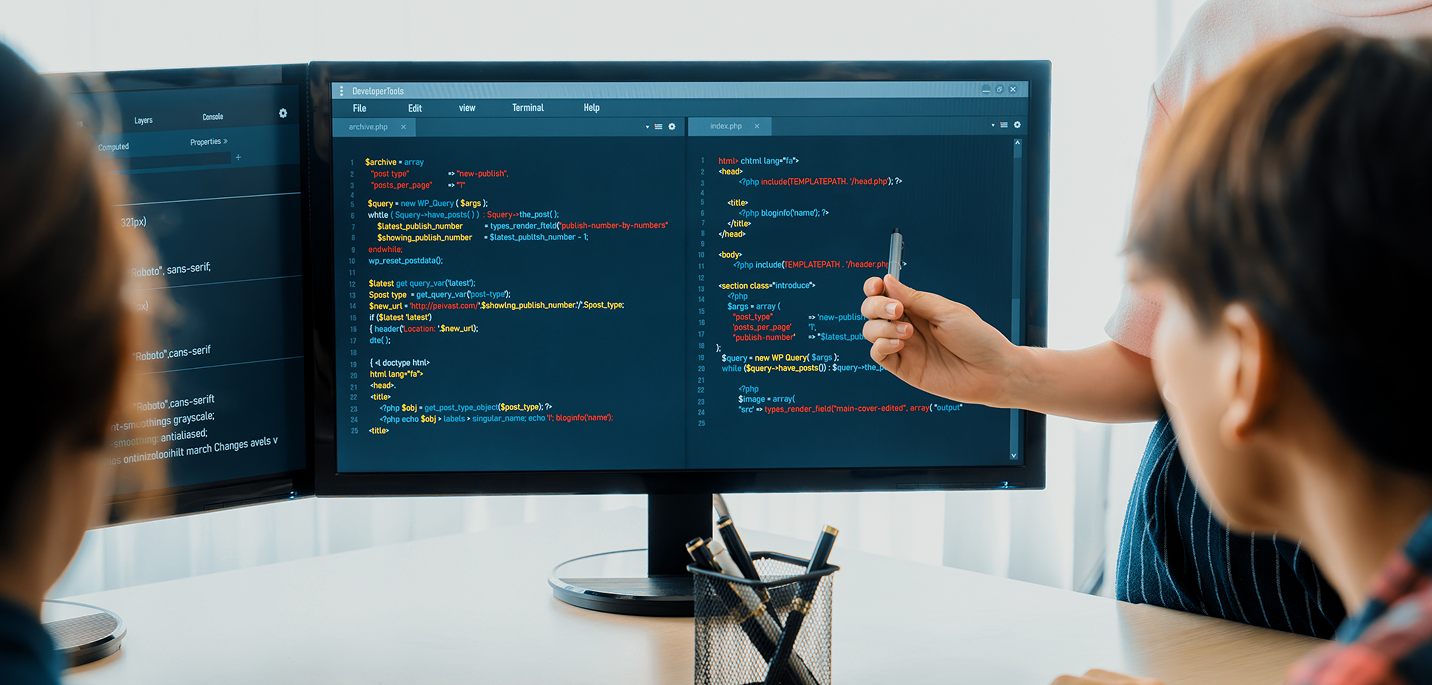Web development process
