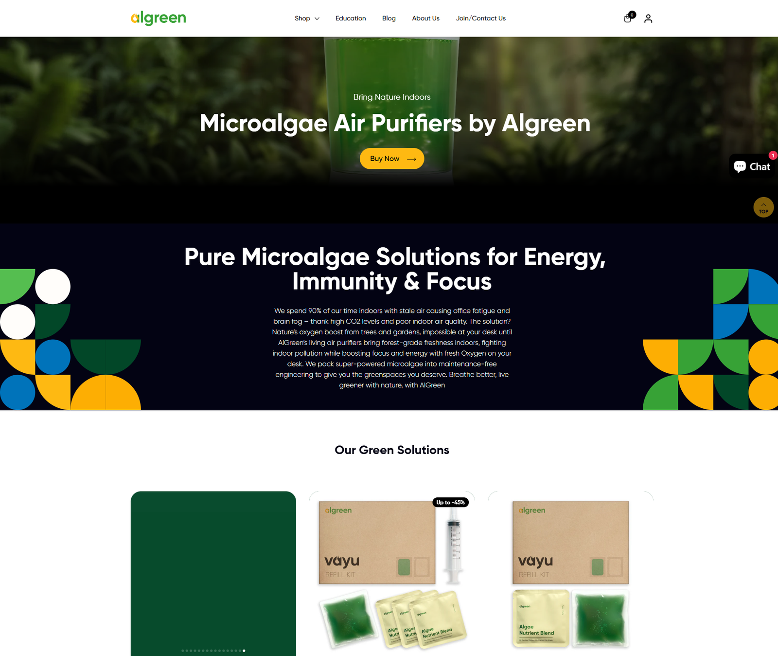 algreen tech website ss