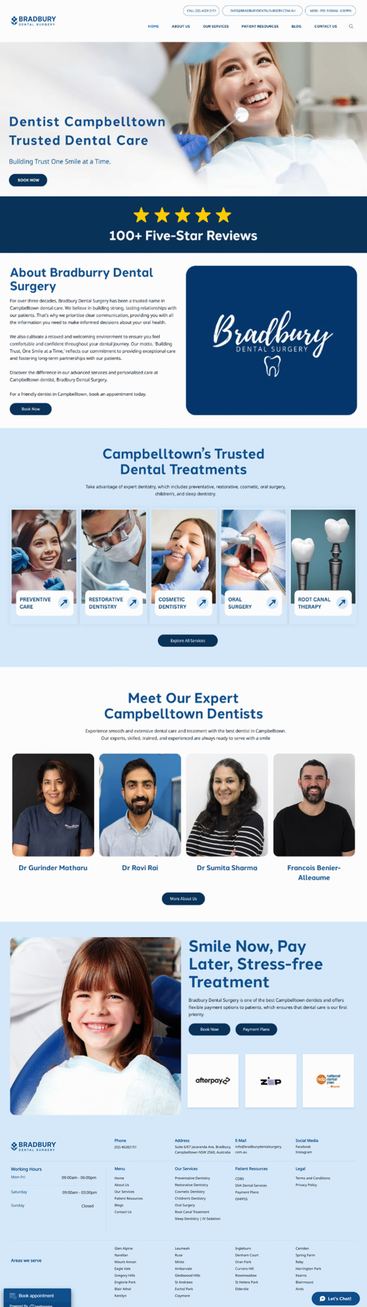 bradbury new website