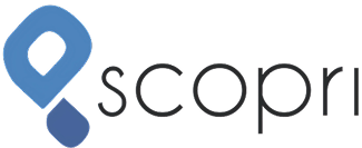 scopri logo web