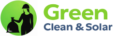 green clean solar logo