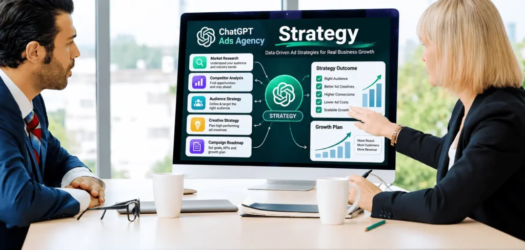 Strategy Meeting at a ChatGPT Ads Presentation_1